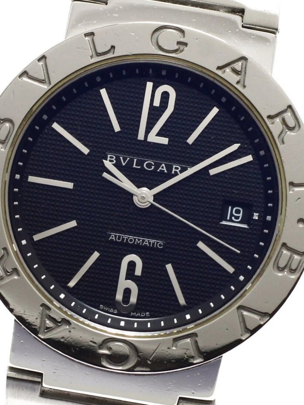 BVLGARI BB38SS Date black Dial Automatic Men's Watch_932868